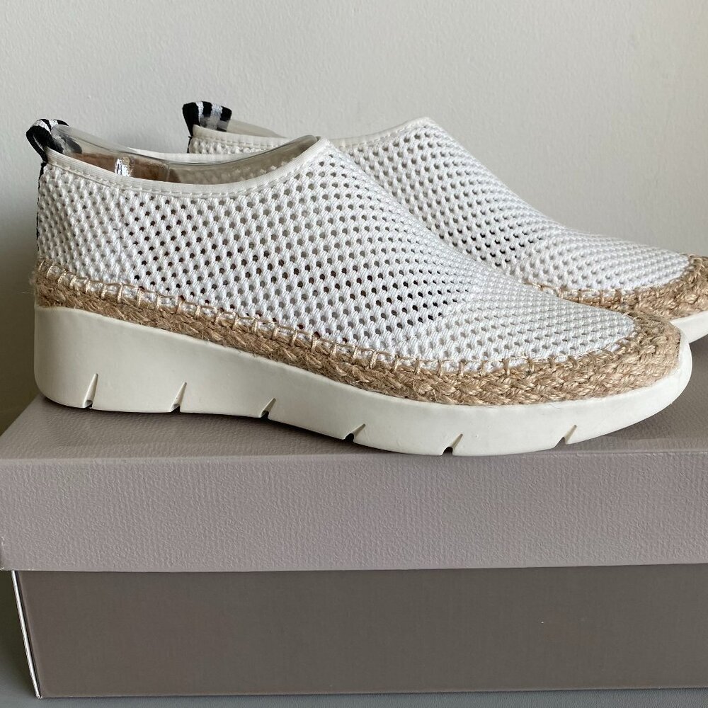 Franco Sarto Pascha Mesh Wedge Espadrille Sneaker Sz 7M
